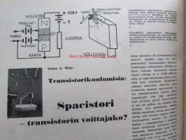 Tekniikan maailma 1958 nr 1 -mm. Sputnik ja Vanguard, Goliath 1100, Flexaret IV a, Valmistautukaa talviajoon, Mitä suursputnikista tiedetään, Caravalle