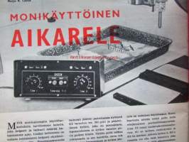 Tekniikan maailma 1964 nr 1 -mm. Kapula rattaissa, Vauxhall Viva, Uudet mittauslaitteemme, Avaruusajan räätäli, Honda 300 Super Sport, Kuvanauhuri