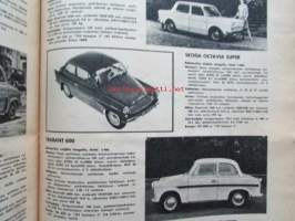 Tekniikan maailma 1964 nr 1 -mm. Kapula rattaissa, Vauxhall Viva, Uudet mittauslaitteemme, Avaruusajan räätäli, Honda 300 Super Sport, Kuvanauhuri
