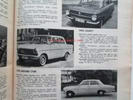 Tekniikan maailma 1964 nr 1 -mm. Kapula rattaissa, Vauxhall Viva, Uudet mittauslaitteemme, Avaruusajan räätäli, Honda 300 Super Sport, Kuvanauhuri