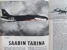 Tekniikan maailma 1964 nr 2 -mm. Vauhtia jäällä, VW 1200, Lotus 25 Coventry Climax ja Volga farmari ja Citroen 2 CV, Saabin tarina, Saammeko esitellä