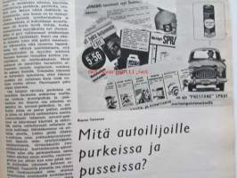 Tekniikan maailma 1964 nr 3 -mm. ajojahti on päättynyt, Opel rekord, Rattimuhvi, Tutka, Nyt rakennamme lautaveneen, kantosiipialus Deniso, Transistorien tarkaan