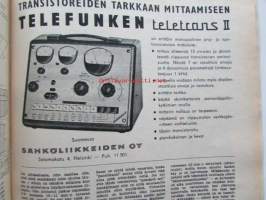Tekniikan maailma 1964 nr 3 -mm. ajojahti on päättynyt, Opel rekord, Rattimuhvi, Tutka, Nyt rakennamme lautaveneen, kantosiipialus Deniso, Transistorien tarkaan