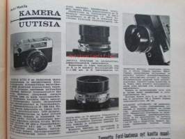 Tekniikan maailma 1964 nr 4 -mm. Kaksi laskua, DKW F 12, Japanin autoteollisuus, Transistori tulee autoon, Amerikan rauta, Lautakasasta veneeksi, Kamerauutisia