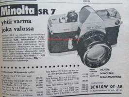 Tekniikan maailma 1964 nr 5 -mm. Suomen kulttuurirahasto, Messeerschmitt, Ei autossa tarvitse palella, Lentävä mopedi Do 32, Nauhanvaihdin, Autosta asunto,