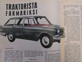 Tekniikan maailma 1962 nr 3 -mm. West Bend perämoottorit, Muuttuneet mikroautot, Simca Ariane 4 &quot;perkins&quot;, Volvo Amazon 5, NSU Sport Prinz, Traktorista farmariksi