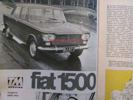 Tekniikan maailma 1962 nr 8 -mm.  Pikkuluoka paras perämoottori, Fiat 1500, Triumph Vitesse, Datsun 1200, ST. Regis, Operaatio Oscar tekokuu, Ula-autoradio, Kun