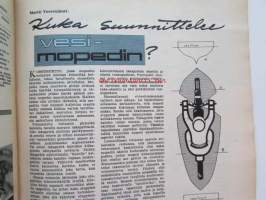 Tekniikan maailma 1959 nr 1 -mm. Valonarka sähkösilmä, Halpa 2-putkinen osaluettelo ja kuvat, ALfa Romea Giulietta t.i.,Agfa Silette automatic kamera, Simson 425