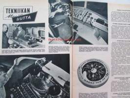 Tekniikan maailma 1959 nr 1 -mm. Valonarka sähkösilmä, Halpa 2-putkinen osaluettelo ja kuvat, ALfa Romea Giulietta t.i.,Agfa Silette automatic kamera, Simson 425