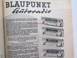 Tekniikan maailma 1959 nr 3 -mm. Televisioparaati kuvat hinnat tekniset tiedot, Turun veneveistämöllä valmistuu pohjoismaiden suurin muovivene, Volga,