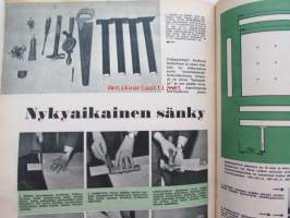 Tekniikan maailma 1959 nr 3 -mm. Televisioparaati kuvat hinnat tekniset tiedot, Turun veneveistämöllä valmistuu pohjoismaiden suurin muovivene, Volga,
