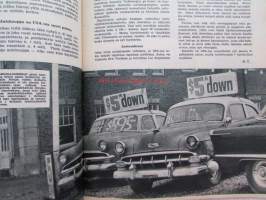 Tekniikan maailma 1959 nr 3 -mm. Televisioparaati kuvat hinnat tekniset tiedot, Turun veneveistämöllä valmistuu pohjoismaiden suurin muovivene, Volga,