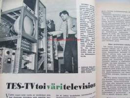 Tekniikan maailma 1959 nr 3 -mm. Televisioparaati kuvat hinnat tekniset tiedot, Turun veneveistämöllä valmistuu pohjoismaiden suurin muovivene, Volga,
