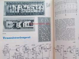 Tekniikan maailma 1959 nr 6 -mm. jokamiehen filmikuivauskaappi, Sukkavene 8 sekunnissa, Tunturi 38, Soiva Soittokunta Matkaradioiden Kuvat ja tekniset tiedot,