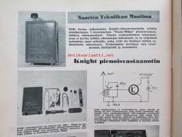 Tekniikan maailma 1959 nr 7 -mm. Bolex Paillard, TV antennit, Crescent Marin ja Valmet Terhi 3, Vanguard syntyy, Dodge Kingsway, Uusi ikkuna maailmankaikkeuteen,