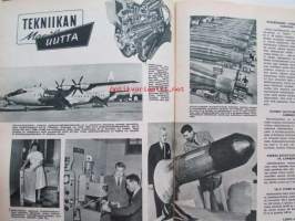 Tekniikan maailma 1959 nr 7 -mm. Bolex Paillard, TV antennit, Crescent Marin ja Valmet Terhi 3, Vanguard syntyy, Dodge Kingsway, Uusi ikkuna maailmankaikkeuteen,