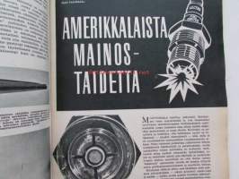 Tekniikan maailma 1959 nr 9 -mm. Omatekoinen kierroslukumittari, Kuinka auton polttoainemittari toimii, Muovipanssari tuulilasille, Bessamatic, Salamavalolamppu