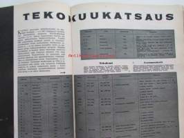 Tekniikan maailma 1959 nr 10 -mm. Valokuvien kuivuri, Apukantosiipi perämoottoriin, Mane S 100, Tekokuukatsaus, Austin seven 850 ja Morris Mini-Minor, *Hansasta