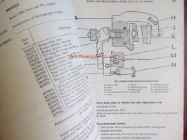 Rover Service News Letters Vol.2 1965-68 - Huoltokirjeet, Katso kuvista tarkemmat mallitmerkinnät  ja sisällys