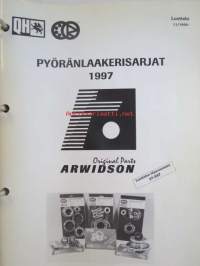 Voimansiirto, Kytkinosat, Pyörälaakerisarjat, Vetonivelet ja Nivelristit Varaosaluettelo 1997, Katso kuvista tarkemmin sisällys.