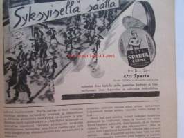 Kotiliesi 1935 nr 22  -marraskuu Kansi Martta Wendelin, mm. suomalaisen sisun varjopuolia, Viitelöiminen vanha suomalainen käsityö, Astia- ja lasimallistoja