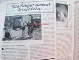 Kotiliesi 1934 nr 8 kansi Rudolf Koivu &quot;Pietari Päivärinnan Torpanpoika&quot;, -mm. Tekla Hultin 70-vuotias, Tomaatin menestyminen avomaalla . Yhdenpadanruokia ja