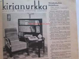 Kotiliesi 1936 nr 16  elokuu  (Kansi Martta Wendelin) -mm. Syömisen elinkeinoa Englannissa Caledonian market ja Billingsgate, Alvar Aalto huonekalut hintoineen