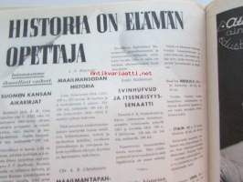 Kotiliesi 1936 nr 20 -Kansi: Martta Wendelin mm. Metsästäjän saalis emännän käsissä. Lintu- ja riisipaistos, lintu- ja hapankaalipaistos, Antoinetta