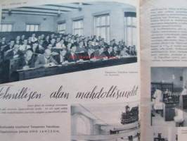 Kotiliesi 1937 nr 16, Marjasäilykkeitä huonoon kellariin, Raakahillo, Partiotoiminta kasvattajan apuna, Puutarhaopettaja Hertta Linkola - korjaa satosi oikein...