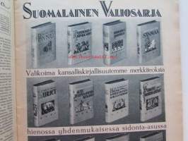 Kotiliesi 1937 nr 16, Marjasäilykkeitä huonoon kellariin, Raakahillo, Partiotoiminta kasvattajan apuna, Puutarhaopettaja Hertta Linkola - korjaa satosi oikein...