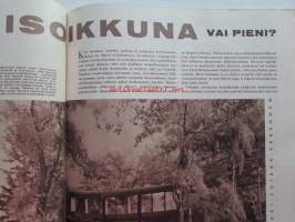 Kotiliesi 1962 nr 18 Syyskuu  -mm. Frisansin perhekerho,uusiutuva talonpoikaisasuminen, iso ikkuna vai pieni, Wärtsilä Punahilkka kahvipannu mainos