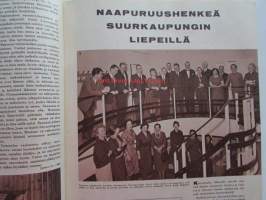 Kotiliesi 1962 nr 18 Syyskuu  -mm. Frisansin perhekerho,uusiutuva talonpoikaisasuminen, iso ikkuna vai pieni, Wärtsilä Punahilkka kahvipannu mainos