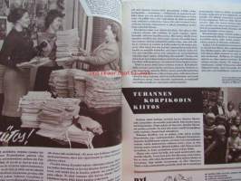 Kotiliesi 1961 nr 3 -mm. Hedvig Gebhard in Memorian, Hiihtoloma, Hernerokka, Kasvatusopin naisprofessori Inkeri Vikainen, Tarkastele kuvista tarkemmin sisältöä.