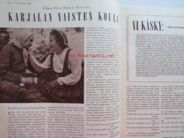 Kotiliesi 1960 nr 4 - helmikuu mm. Vesirinkilät, Pikaruokakin voi olla herkullista Kinkkukääryleet, Makkara-omenavati, Koti syntyy suunnitellen,