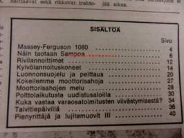 Koneviesti 1970 / 5  sis mm. Miten nuffieldistä tulee Leyland, Jousipiikkiäkeitä, tekniset tiedot ja kuvat, monitoimikoneet tulevat vaikka väkisin,