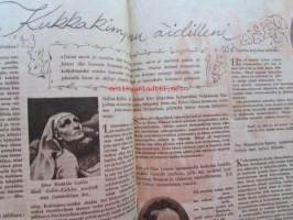 Kotiliesi 1942 nr 8 -mm. Äidilleni Hilkka-Helinä Hyvärinen, Hedelmäopuut ja marjapensaat istutettava, Kukkakimppu Äidilleni Alexandra Edelfelt