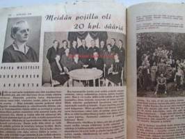 Kotiliesi 1942 nr 8 -mm. Äidilleni Hilkka-Helinä Hyvärinen, Hedelmäopuut ja marjapensaat istutettava, Kukkakimppu Äidilleni Alexandra Edelfelt