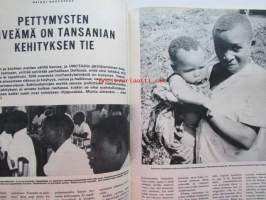 Kotiliesi 1968 nr 7 - Huhtikuu mm. Lakko sairaaanhoitajien aseena, Uhattu uskonnonopetus, Anja Tiilikainen tutkija avainasemassa, Pettymyksien kiveämä on