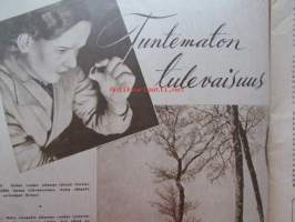 Kotiliesi 1948 nr 1-2  tammikuu - helmikuu. -mm. Yhteishenki avioliiton perusaste, Suurkaupungista pikkukaupunkiin, Ovessa on neljä nimeä, Me maalaiset ja muoti,