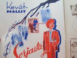 Kotiliesi 1948 nr 6 -mm. Marianpäiväkirje nuorelle Eevalle, Vaihtelu virkistää eli lomaksi koulusta konttoriin, Matkakertomus Lontoosta , Uusi muoti korostaa