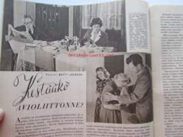 Kotiliesi 1948 nr 20 -mm. Kestääkö avioliittonne, Aline Grönberg kaikkien turkulaisten vanumamma, Kumihousut, Sunnuntairuokailu Sienipannu ja Savukinkku ja