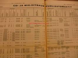 Koneviesti 1970 / 1  sis mm. Kotimaisen metsätraktoriteollisuuden uutuusvuodelle 1970, Kylvölannoituskoneet puntariin, Lisälämpöä kylmäilmakuivuriin,