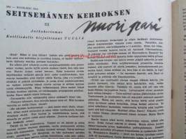 Kotiliesi 1944 nr 19 -mm.lokakuu  Pääjohtaja Arvi P. Poijärvi, &quot;Maakunnan Äiti&quot; Impi Sirkka 60-vuotias, Johtaja Alma Koskinen, Puolukat juurikkaiden seuraan,