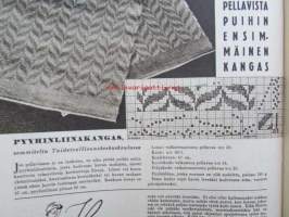 Kotiliesi 1944 nr 21 -mm. marraskuu Aiheita mm. Pakina silakkalaatikosta, Maisteri Ella Kitunen, Saippuanvalmistus kotioloissa, Eläviä muistomerkkejä,