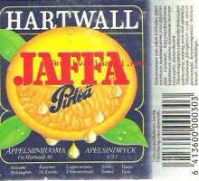 Jaffa Pirteä,  juomaetiketti