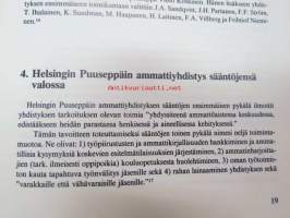 Helsingin puuseppäin ammattiyhdistys ry. 1888-1988 -historiikki