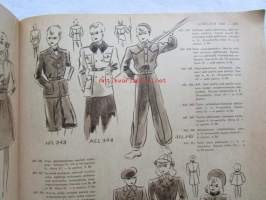Kotiliesi 1942 nr 18 syyskuu . Kansikuvassa sieniä -mm. Naurispuuro, Naurissosekeitto, Täytetyt nauriit, Pikamorsiammella on toivomuksia, Armi Hallsten-Kallia