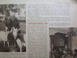 Kotiliesi 1942 nr 18 syyskuu . Kansikuvassa sieniä -mm. Naurispuuro, Naurissosekeitto, Täytetyt nauriit, Pikamorsiammella on toivomuksia, Armi Hallsten-Kallia