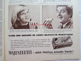 Kotiliesi 1959 nr 16 -mm. Hilja ja August Väänänen Murtolan tila Muuruvesi, Lakanan kirjaimisto, Hapankurkku, Papuja, Pinaattisalaatti, Perunasalaatti