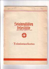 Sotainvaliidien Veljesliitto - Toimintaselostus